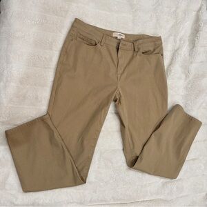 JACHS Girlfriend Beige Casual Pants